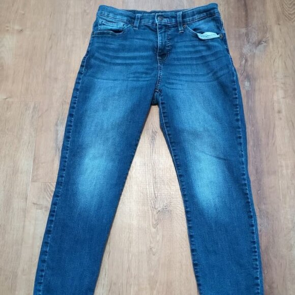 Lucky Brand Jeans Womens Size 8/29 AVA Skinny Ankle Mid Rise Medium Wash Blue - Picture 1 of 4
